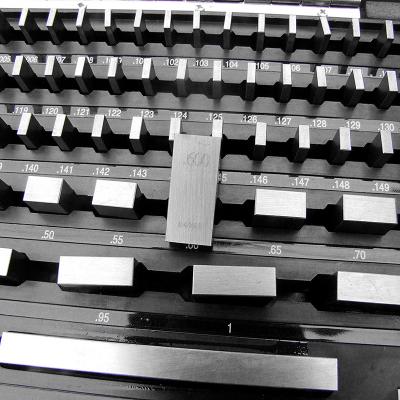 Måleklodser i sæt (32 stk) DIN EN ISO 3650 toleranceklasse 1